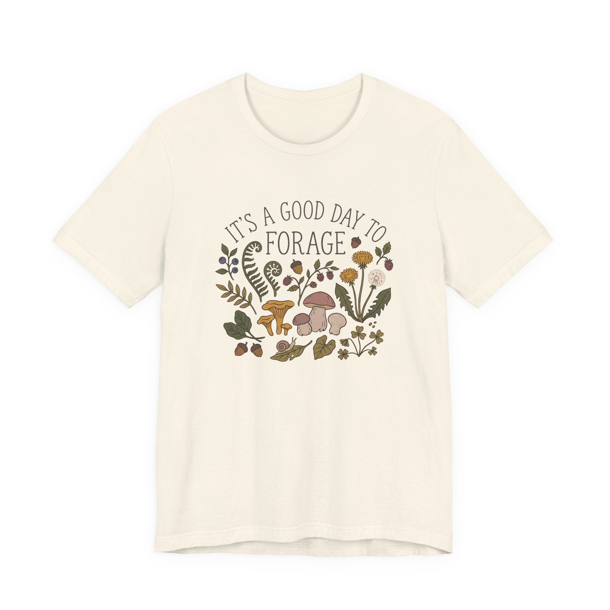 It’s a Good Day to Forage Tee | Woodland Folk Art Shirt