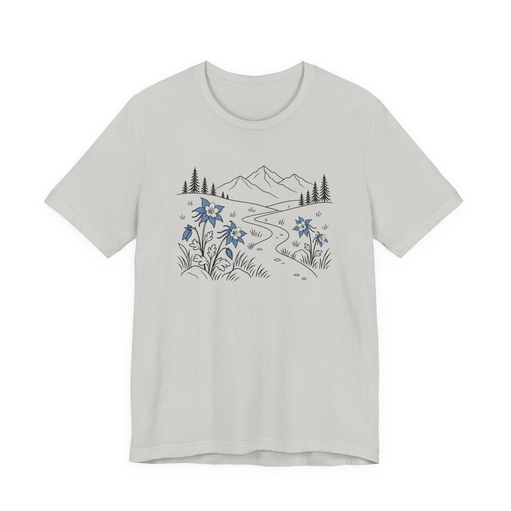 Columbine Blooming on the Colorado Trail | Wildflower Tee
