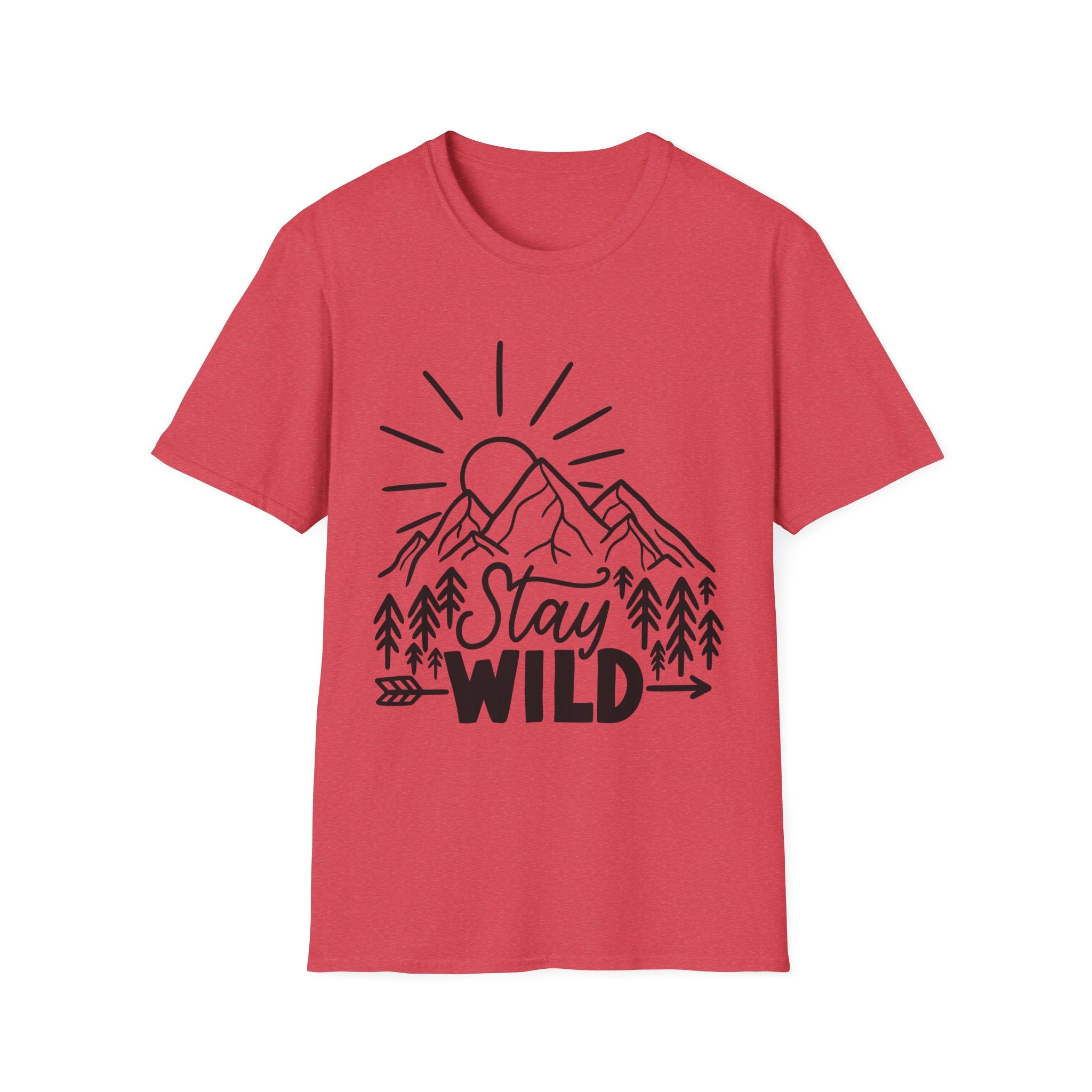 Stay Wild Mountain Graphic T-Shirt