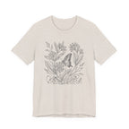 Botanical Monarch & Milkweed Tee | Meadow Butterfly T-Shirt