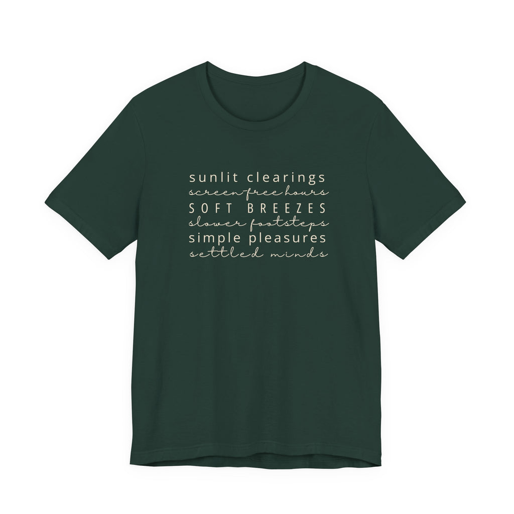 Sunlit Clearings Tee | Digital Detox Outdoors T-Shirt