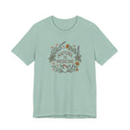 Nature Is Medicine Tee | Botanical Folk Art Shirt