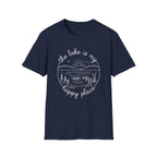 The Lake is my Happy Place Graphic T-Shirt