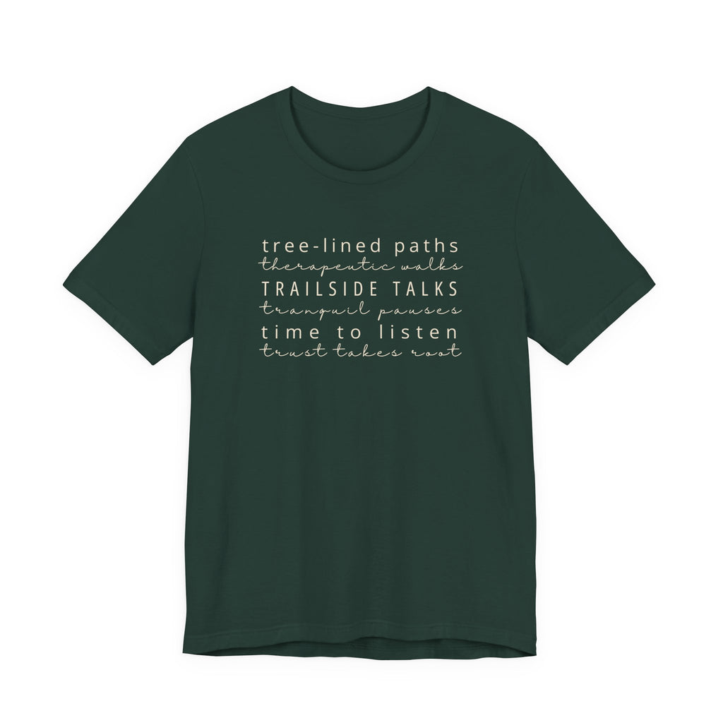 Tree-Lined Paths Tee | Walk-and-Talk Therapist T-Shirt
