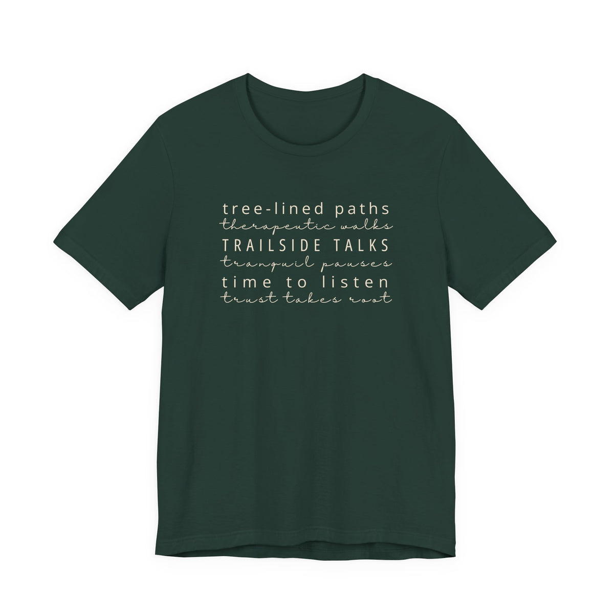 Tree-Lined Paths Tee | Walk-and-Talk Therapist T-Shirt