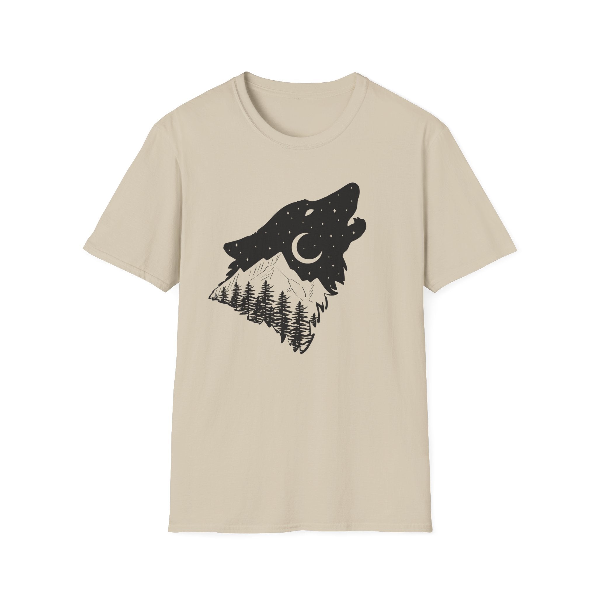 Howling Wolf Graphic T-Shirt