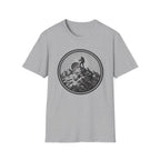 Hiking to the Summit Badge -Adventure Graphic T-Shirt