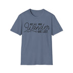 Not All Who Wander Line Art Graphic T-Shirt