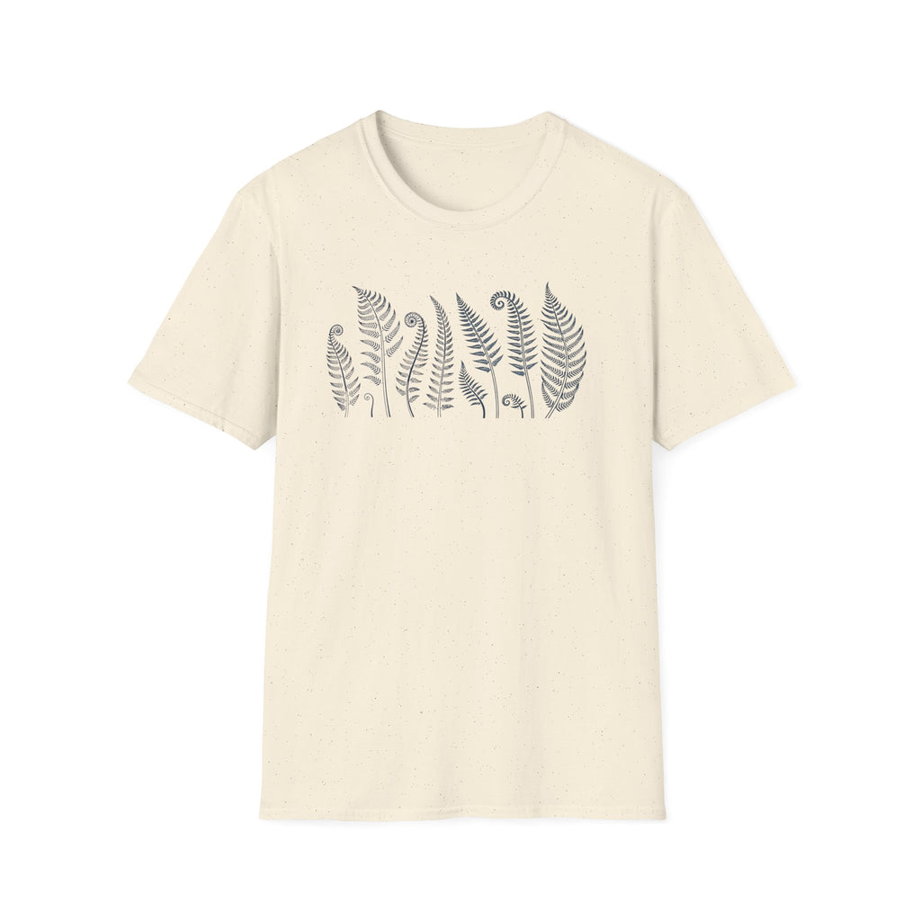 Fern Fronds Botanical Illustration T-Shirt
