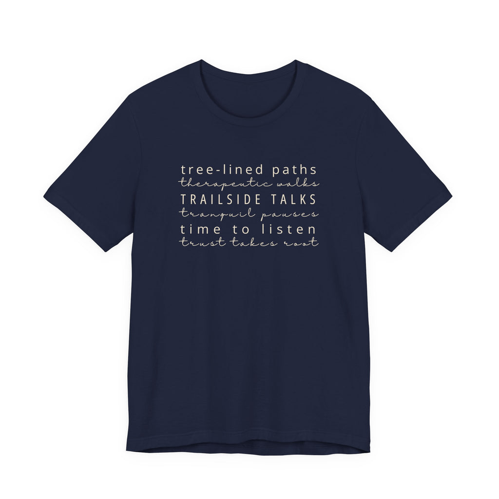 Tree-Lined Paths Tee | Walk-and-Talk Therapist T-Shirt
