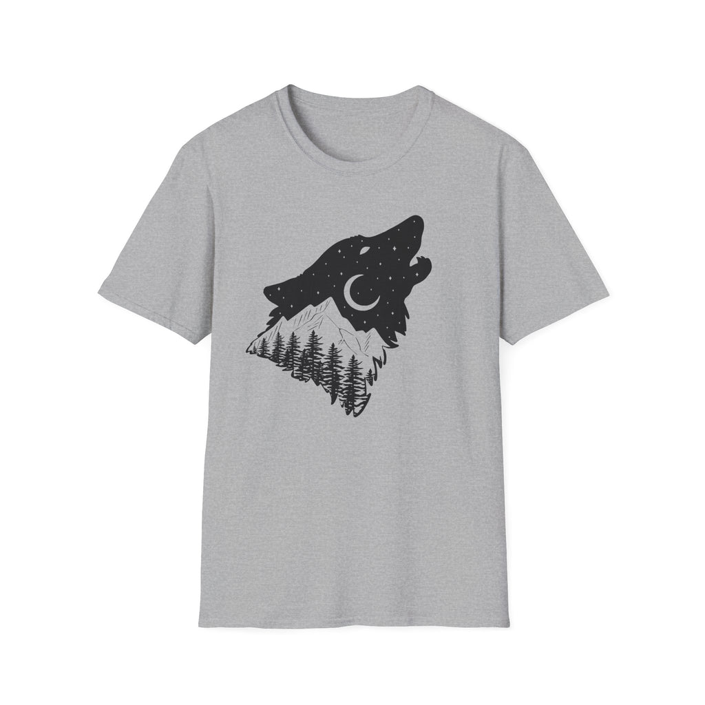 Howling Wolf Graphic T-Shirt