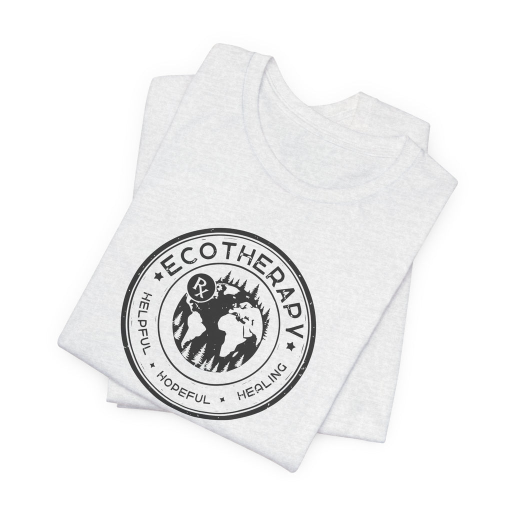Ecotherapy Earth Logo Tee | Eco Wellness T-Shirt, Nature Therapy Shirt