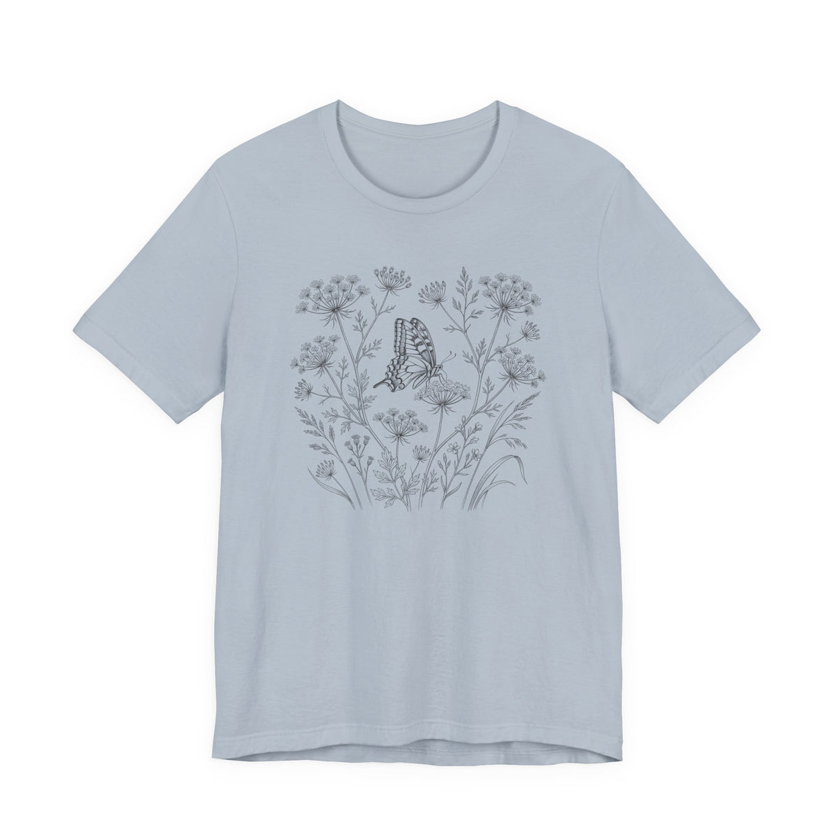 Butterfly Meadow Tee | Swallowtail on Queen Anne’s Lace
