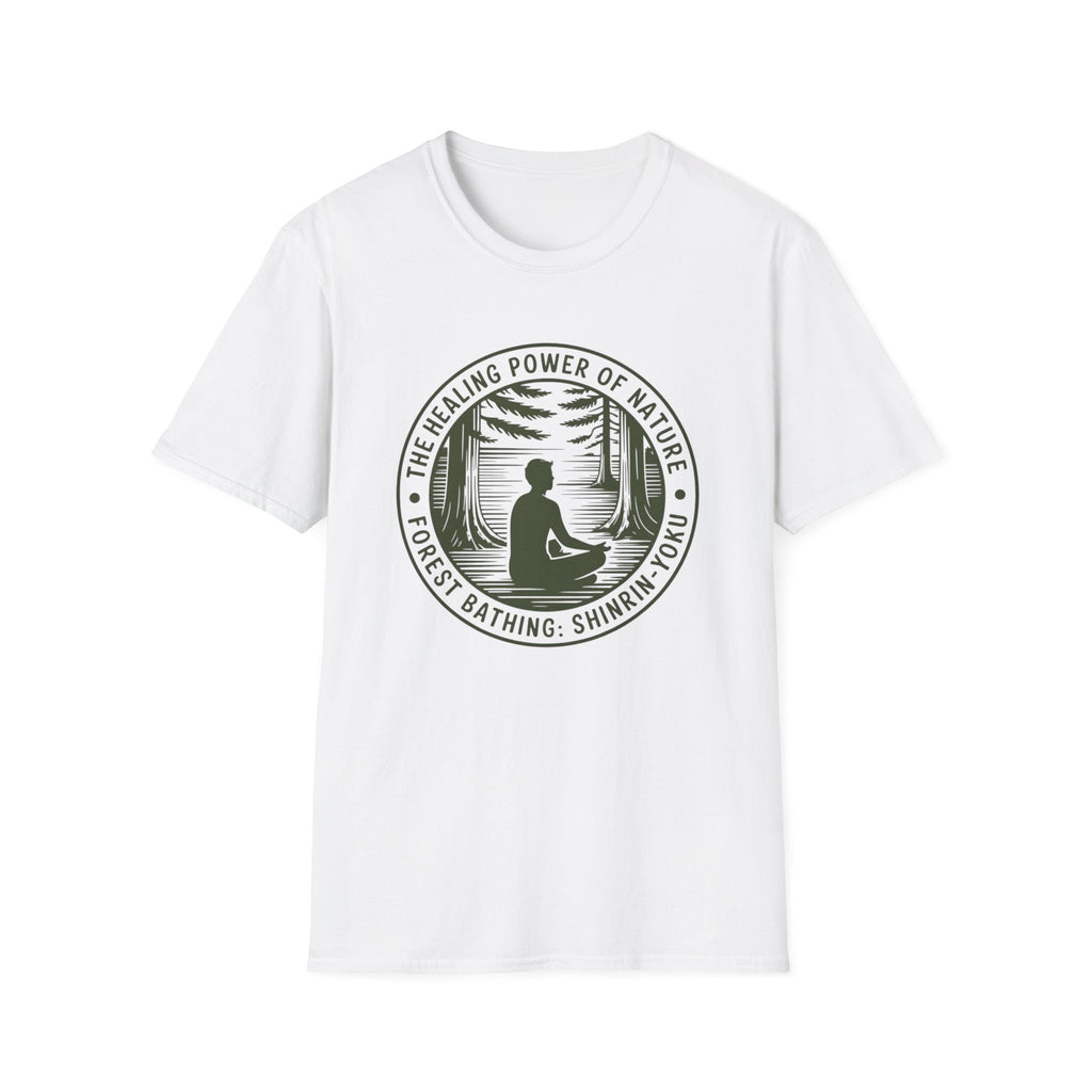 Forest Bathing - Graphic Badge Style T-Shirt