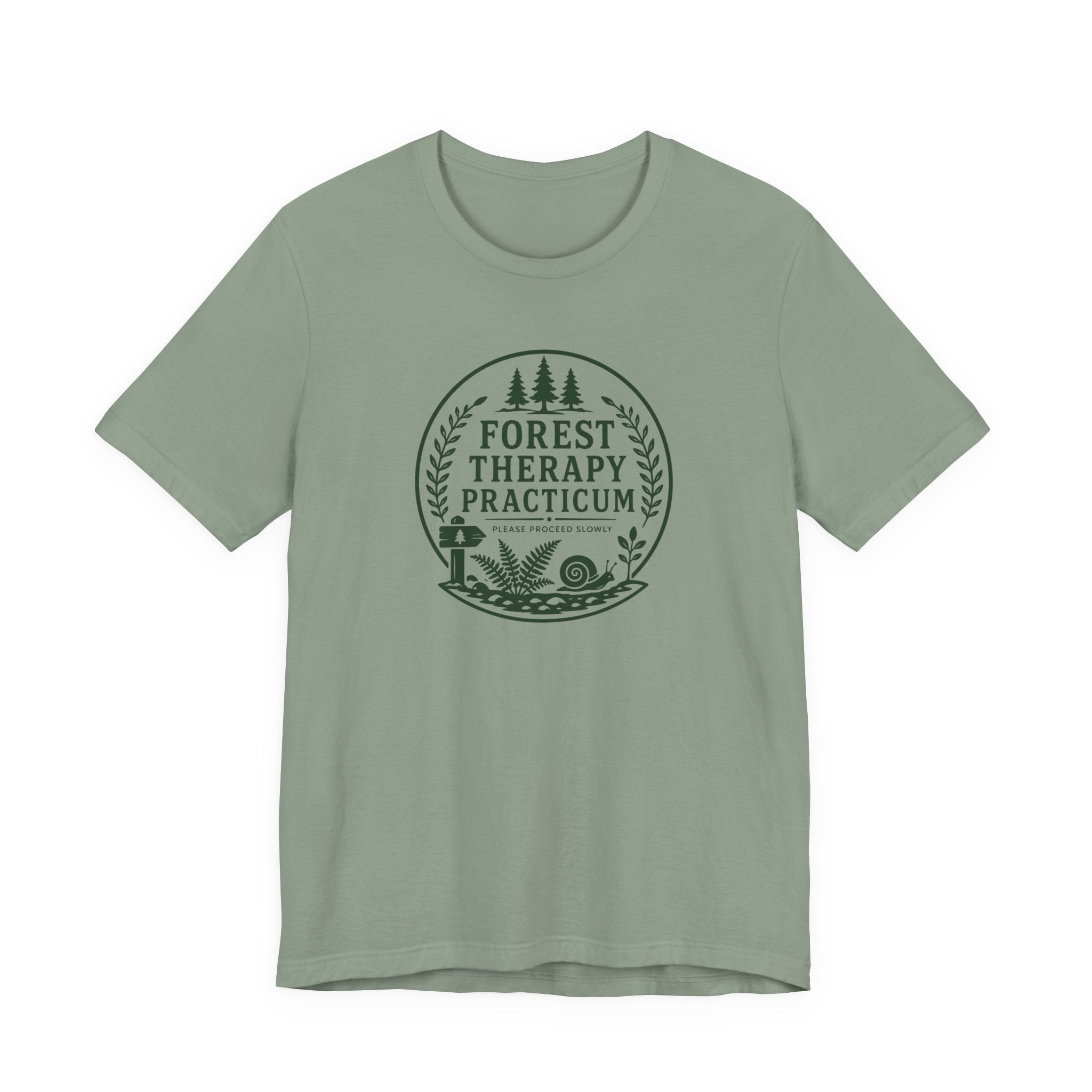Forest Therapy Practicum Tee | Forest Nature Logo T-Shirt