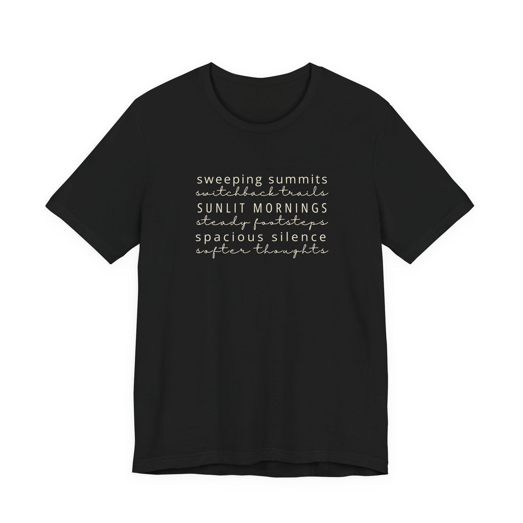 Sweeping Summits Tee | Hiking for Mental Health T-Shirt