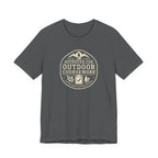 Approved for Outdoor Coursework T-Shirt | Hiking Badge Design
