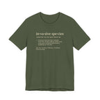 Invasive Species Definition Tee | Funny Hiking Dictionary Shirt